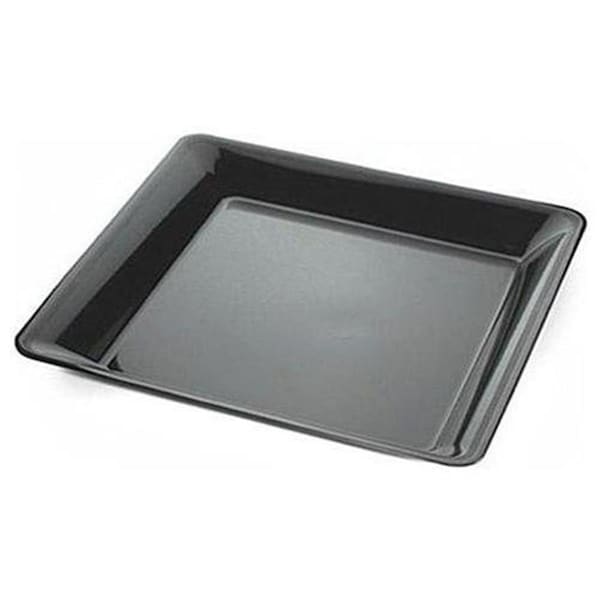 Fineline Settings 3522-CL Clear 12 and apos; and apos; x 12 and apos; and apos; Square Tray SQ4212.CL - main